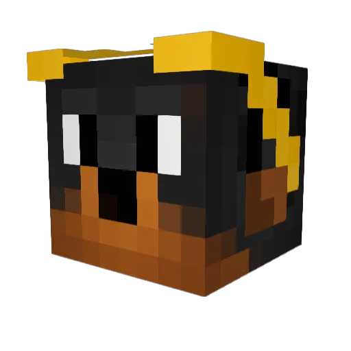 Malythor2010 Minecraft avatar head, 3D render