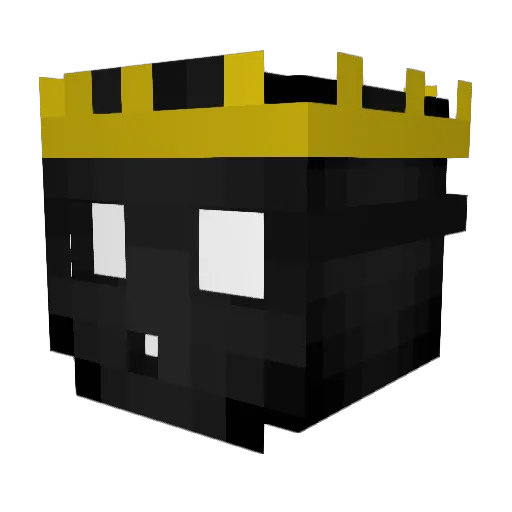 MamaAnschnallen Minecraft avatar head, 3D render