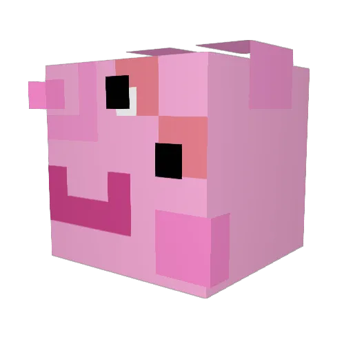 MamacitaZaddy Minecraft avatar head, 3D render