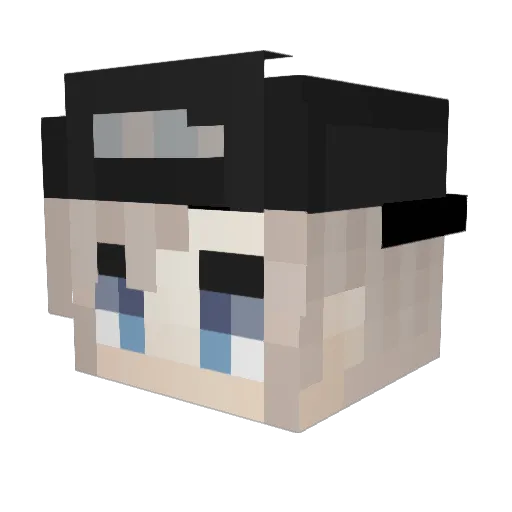 Mamamia_HV Minecraft avatar head, 3D render