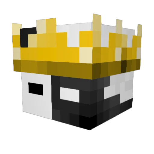 MambaEagle Minecraft avatar head, 3D render