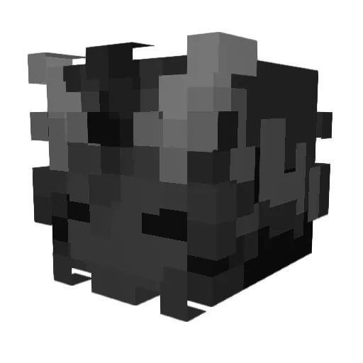 Mamba_Mentality Minecraft avatar head, 3D render