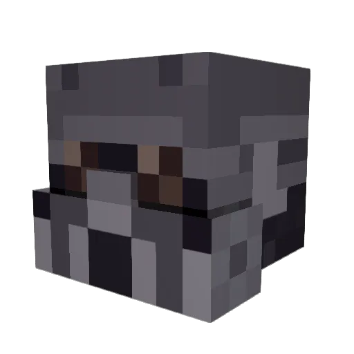 Mamed_ Minecraft avatar head, 3D render