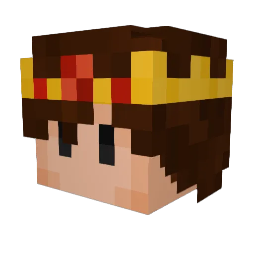 Mammoth_Bane Minecraft avatar head, 3D render