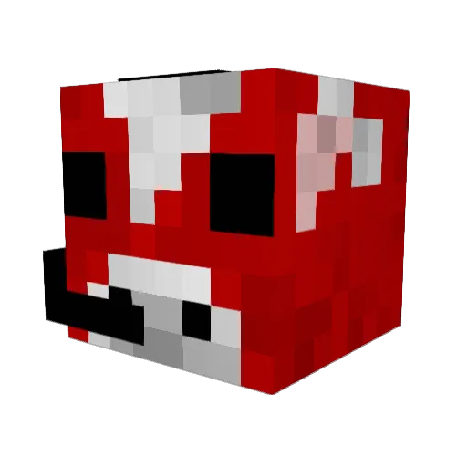 Mammy_Kid Minecraft avatar head, 3D render