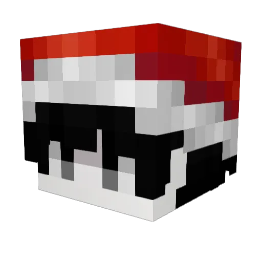 Mamo_Gamer Minecraft avatar head, 3D render