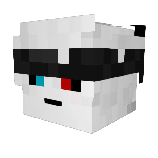 Mamory__ Minecraft avatar head, 3D render