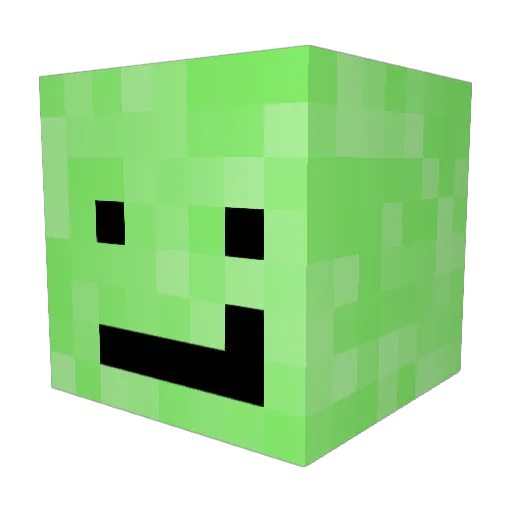 Man8monkeyman Minecraft avatar head, 3D render