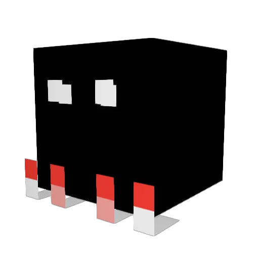 ManFromTheFog1 Minecraft avatar head, 3D render