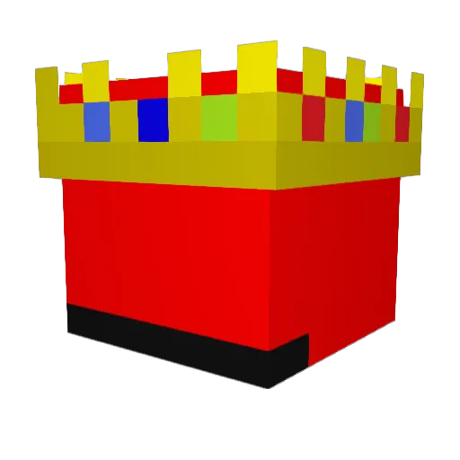 ManMaruSan41 Minecraft avatar head, 3D render