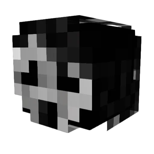 ManSwit Minecraft avatar head, 3D render