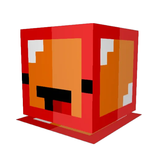 ManYouGotIt Minecraft avatar head, 3D render