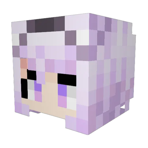 Man_Gun Minecraft avatar head, 3D render