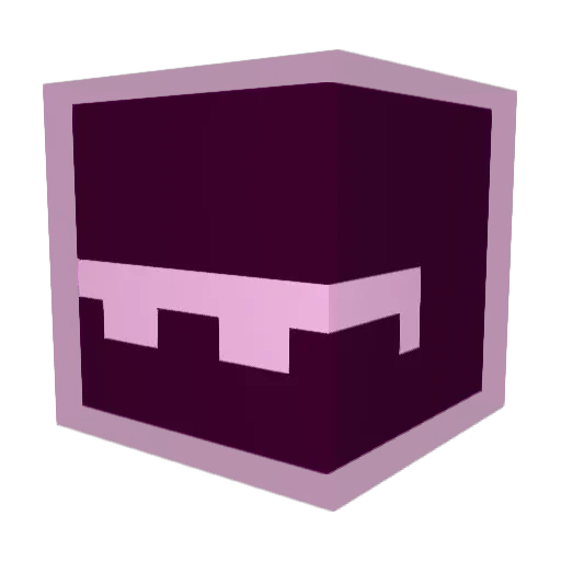 Man_King Minecraft avatar head, 3D render