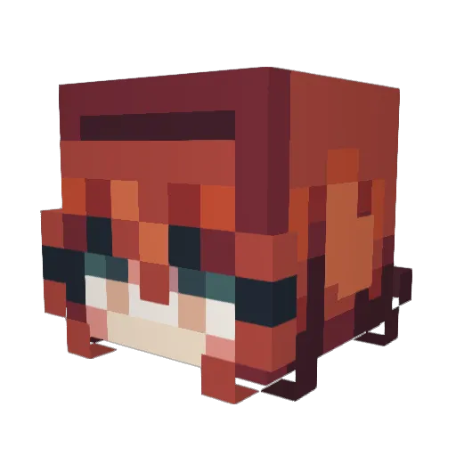 Mana623 Minecraft avatar head, 3D render