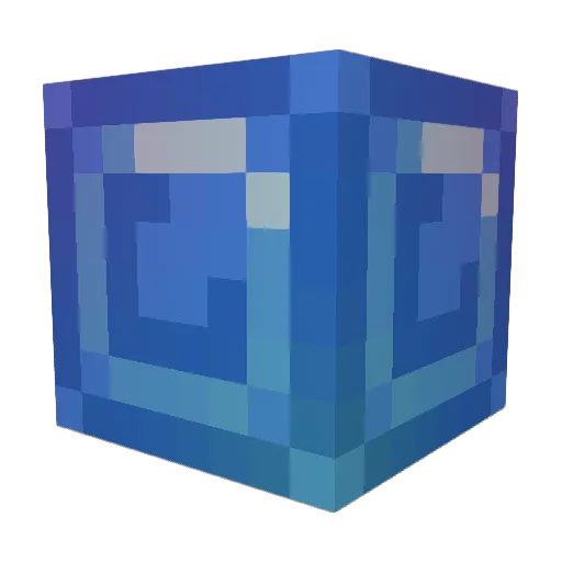 ManaFlux Minecraft avatar head, 3D render