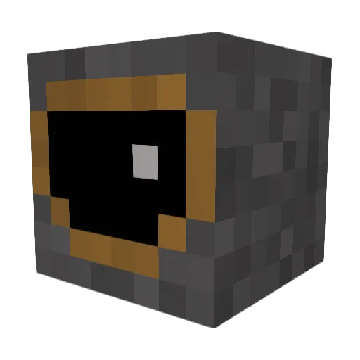 Manbow1015 Minecraft avatar head, 3D render