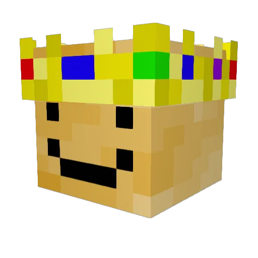 Mandalorian5341 Minecraft avatar head, 3D render