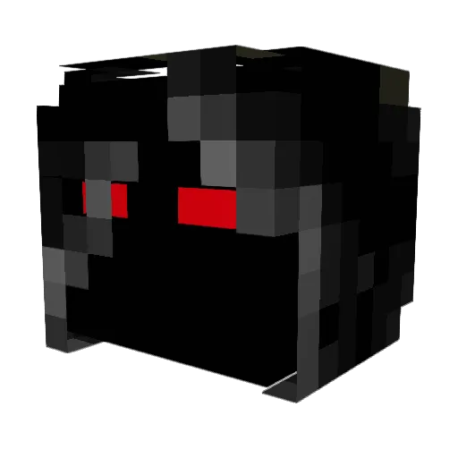 Mandarinenfanboy Minecraft avatar head, 3D render