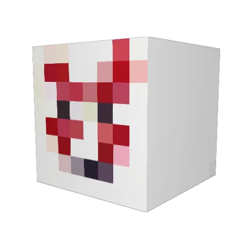 Mandito2003 Minecraft avatar head, 3D render