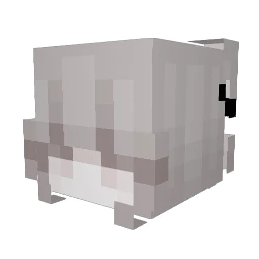 MandoEAM Minecraft avatar head, 3D render