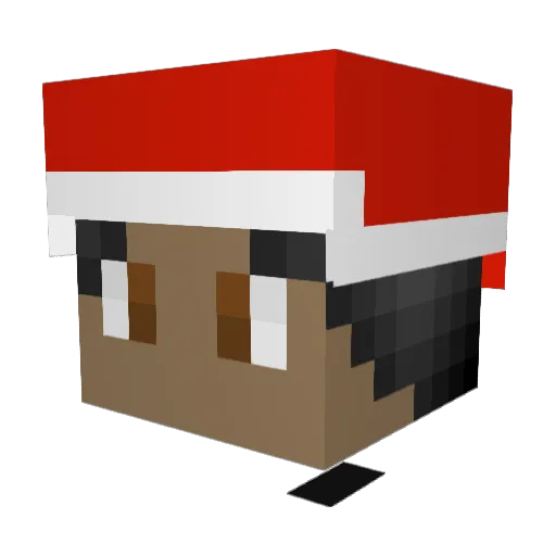 MandoManDK Minecraft avatar head, 3D render