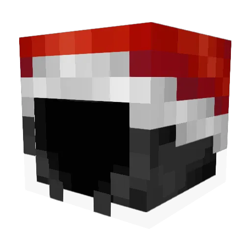 Mandresno Minecraft avatar head, 3D render