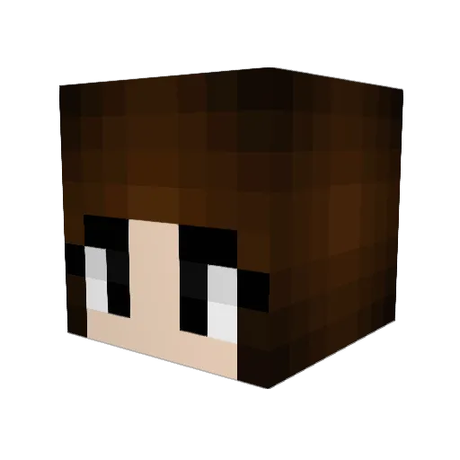 MandyBoBandy Minecraft avatar head, 3D render