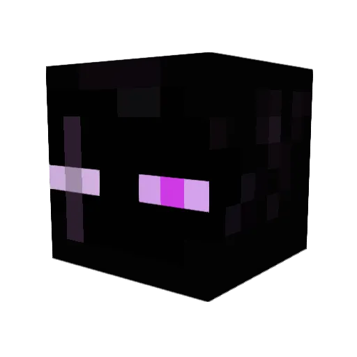 Mane_MC Minecraft avatar head, 3D render