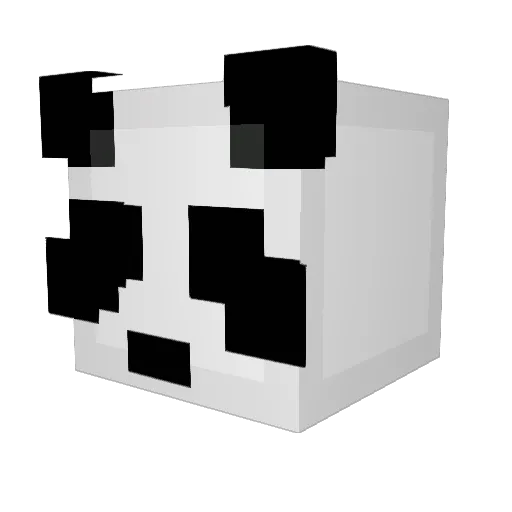 Maneater448448 Minecraft avatar head, 3D render