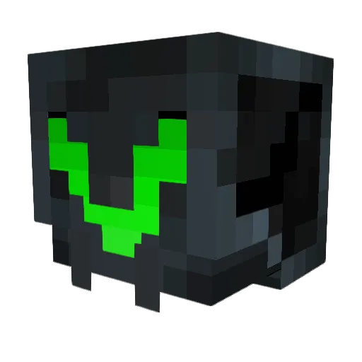 Maneuver60 Minecraft avatar head, 3D render