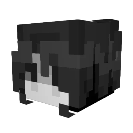 Manexx1 Minecraft avatar head, 3D render