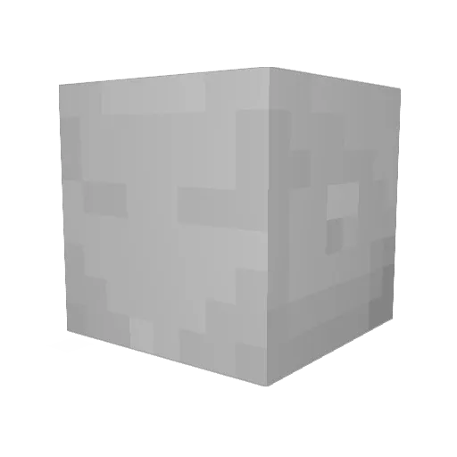 Manfredman24 Minecraft avatar head, 3D render