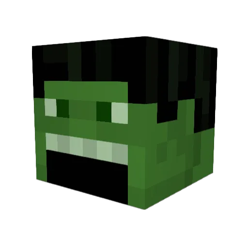 Manfredson101 Minecraft avatar head, 3D render