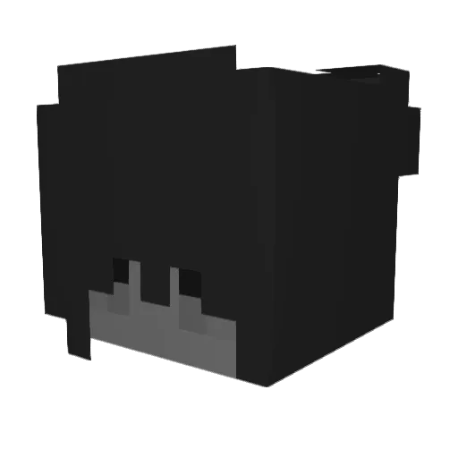 Mang_Inasal Minecraft avatar head, 3D render