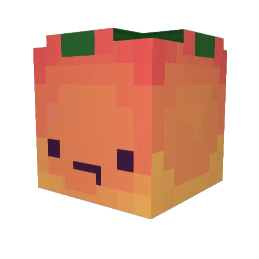 Manganeeek Minecraft avatar head, 3D render