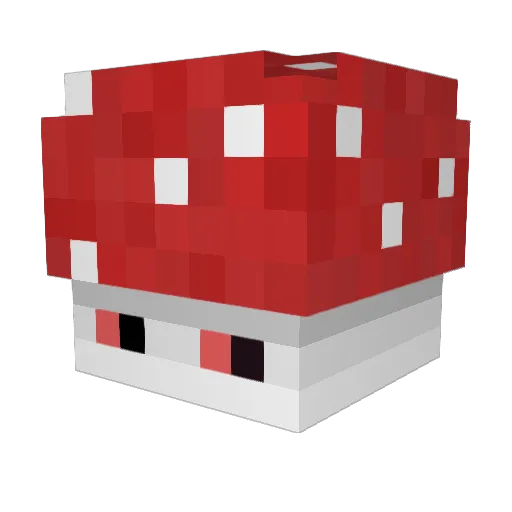 Mangerolu23 Minecraft avatar head, 3D render