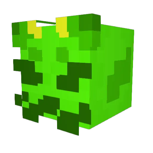 Mangerr Minecraft avatar head, 3D render