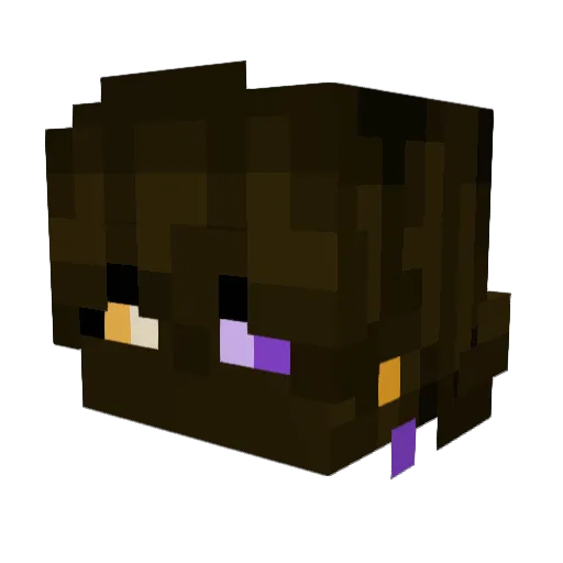 Mangifera_VI Minecraft avatar head, 3D render