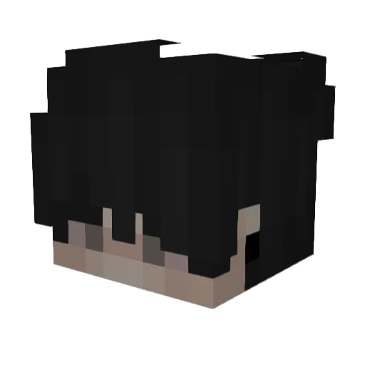 Mango91 Minecraft avatar head, 3D render