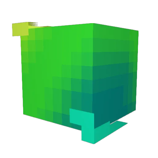 MangoFrogXV Minecraft avatar head, 3D render