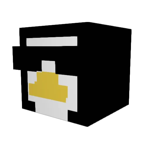 MangoMan0998 Minecraft avatar head, 3D render