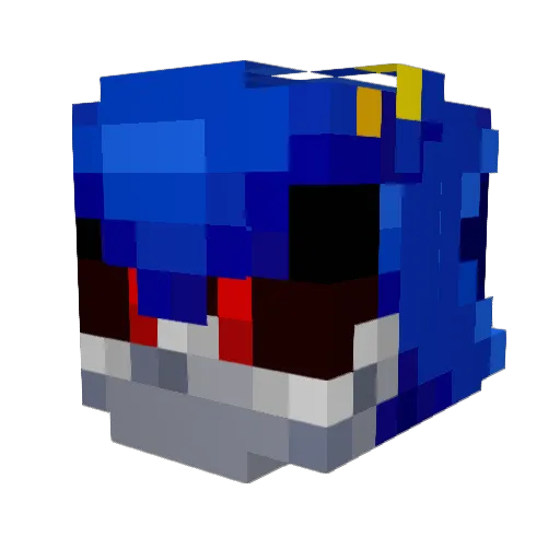 MangoMystic Minecraft avatar head, 3D render