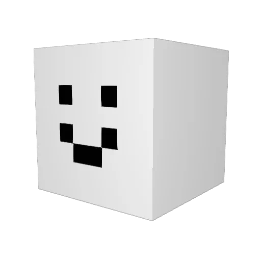 MangoNangoNdawoj Minecraft avatar head, 3D render