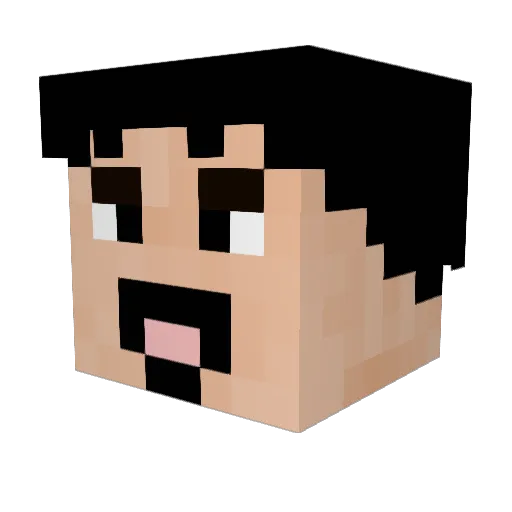 MangoSm00thie1 Minecraft avatar head, 3D render