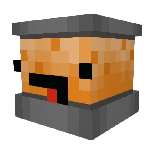 MangoSmoothie80 Minecraft avatar head, 3D render
