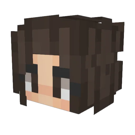 Mango_1717 Minecraft avatar head, 3D render