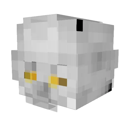 Mango_Bauer Minecraft avatar head, 3D render
