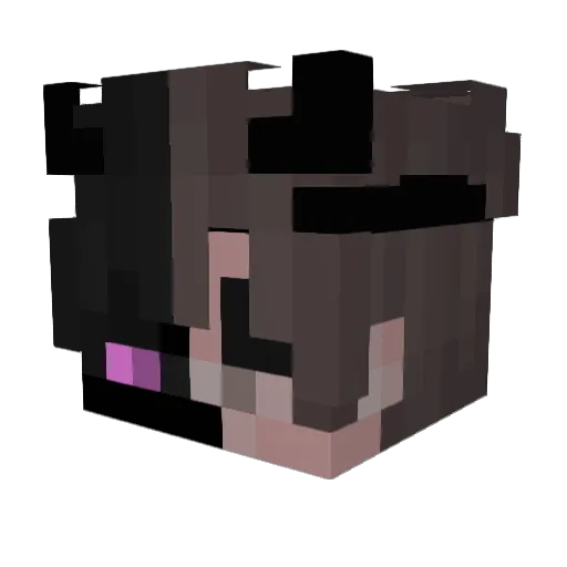 Mango_ro Minecraft avatar head, 3D render