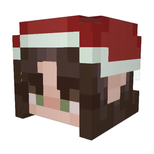 Mango_smiley Minecraft avatar head, 3D render